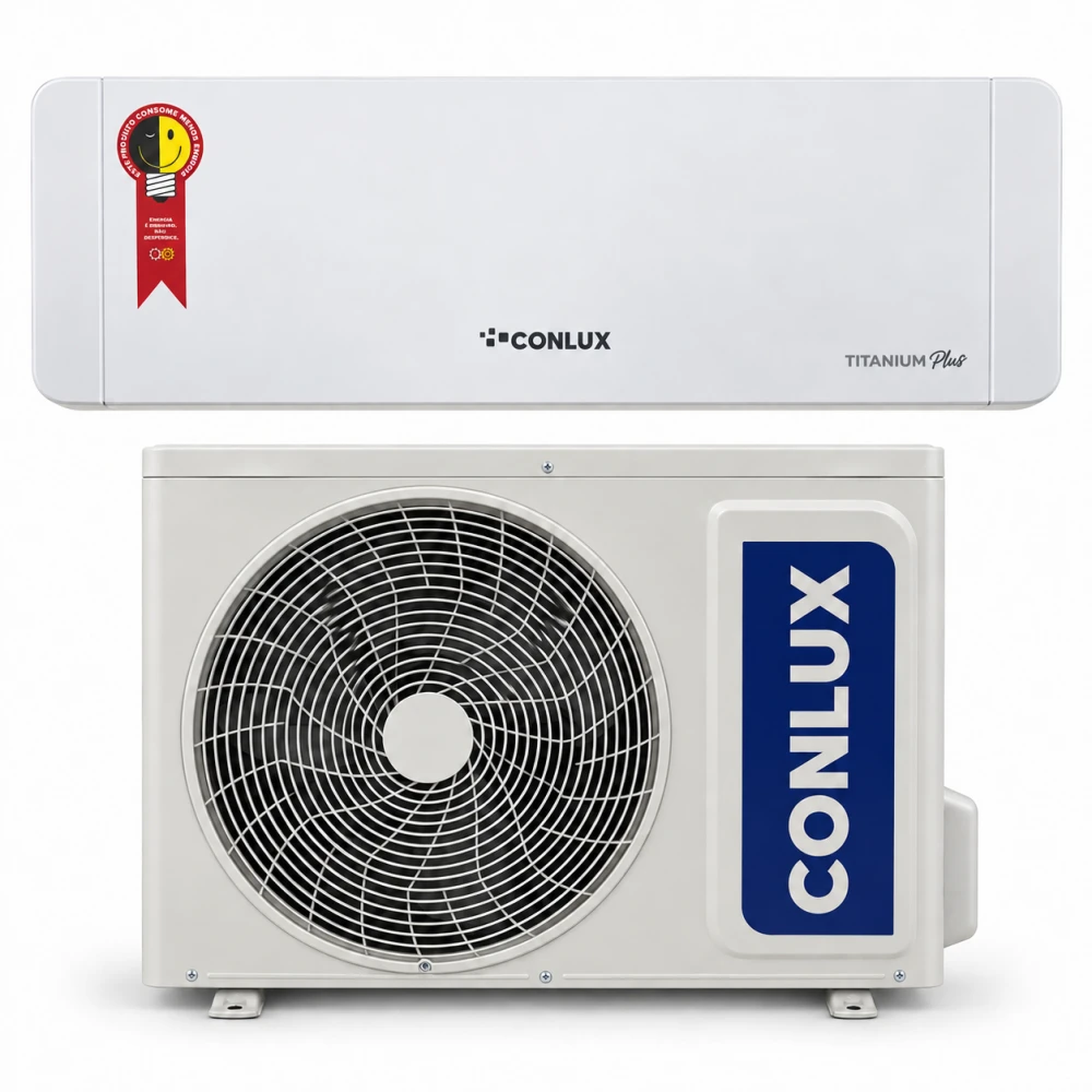 Ar Condicionado Split Conlux PLUS TIT-1222060 12.000BTU - Quente / Frio com Kit - Wifi - 220V / 60Hz