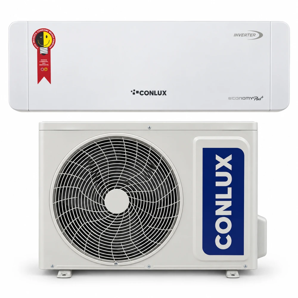 Ar Condicionado Inverter Conlux 24.000BTU ECOPLUS-24220060 Quente/Frio com Kit - Wifi - 220V/60HZ