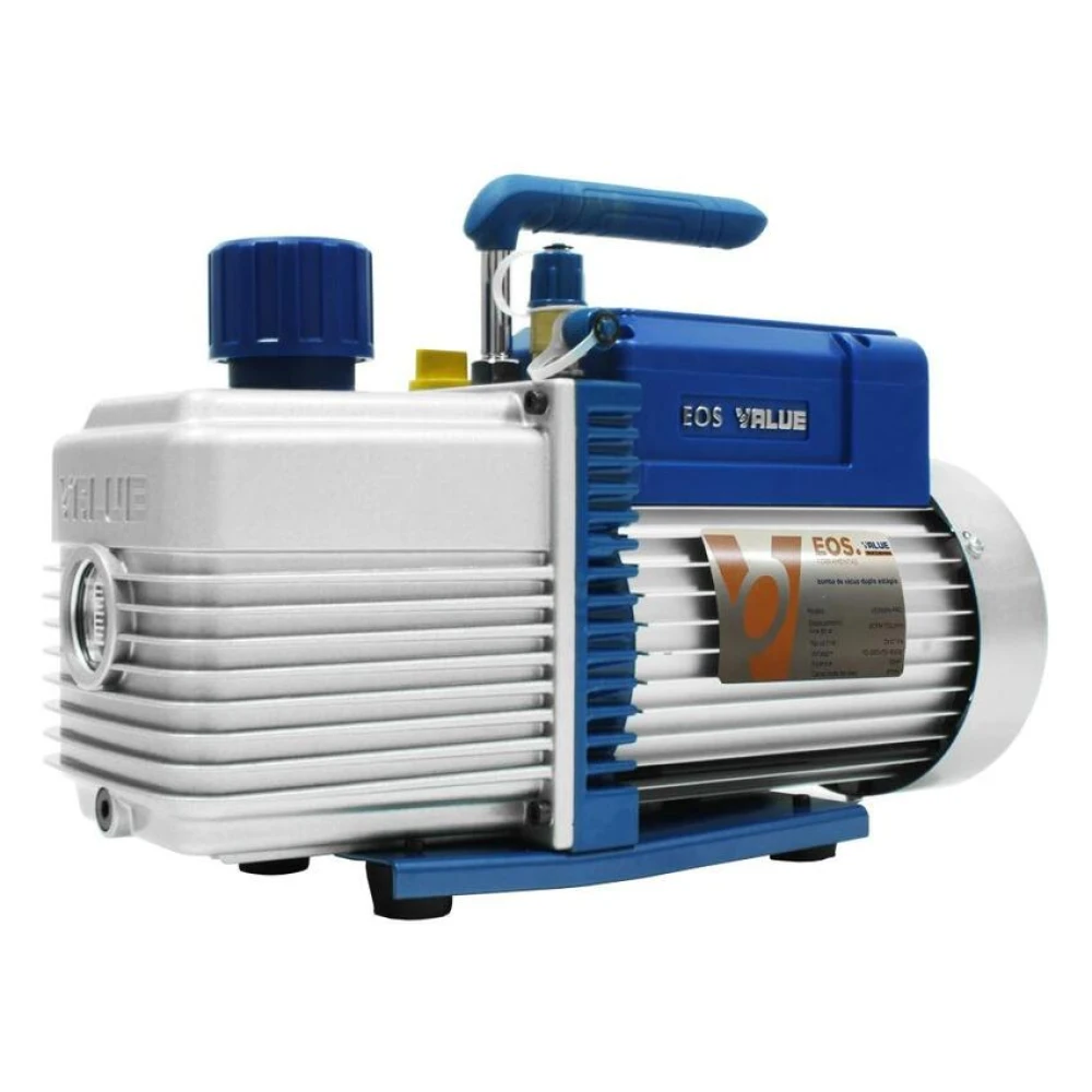 Bomba de Vácuo Profissional EOS 6CFM Duplo Estágio Bivolt