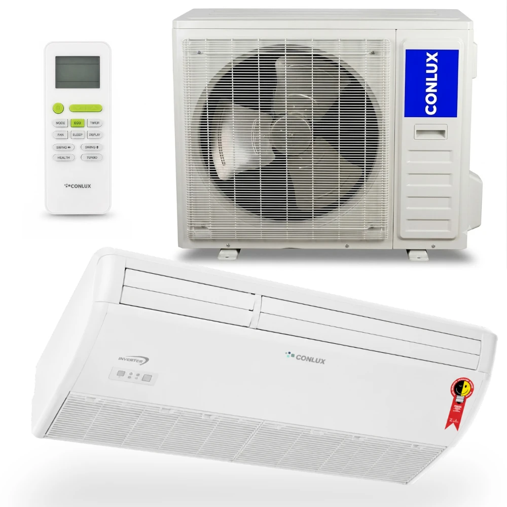 Ar Condicionado Conlux Piso Teto Inverter de 60.000 BTUs 50/60 Hz Com Wifi – Branco