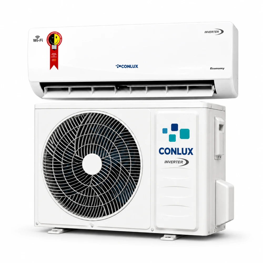 Ar Condicionado Inverter Conlux 18.000BTU QUENTE/FRIO COM WIFI BI-HERTZ 50/60HZ ECO-1822050/60